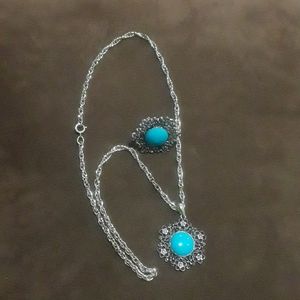 Vintage necklace/ring set